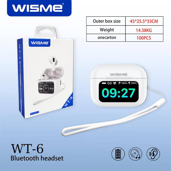 WISME WT 6 SMART AIRPODS